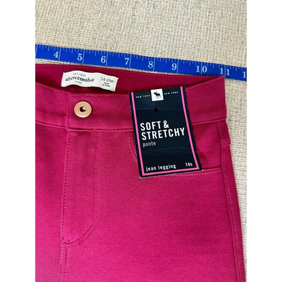 Abercrombie Kids Jean Legging Soft & Stretchy Ponte Girls Jegging Pants Size 14s - Picture 13 of 15